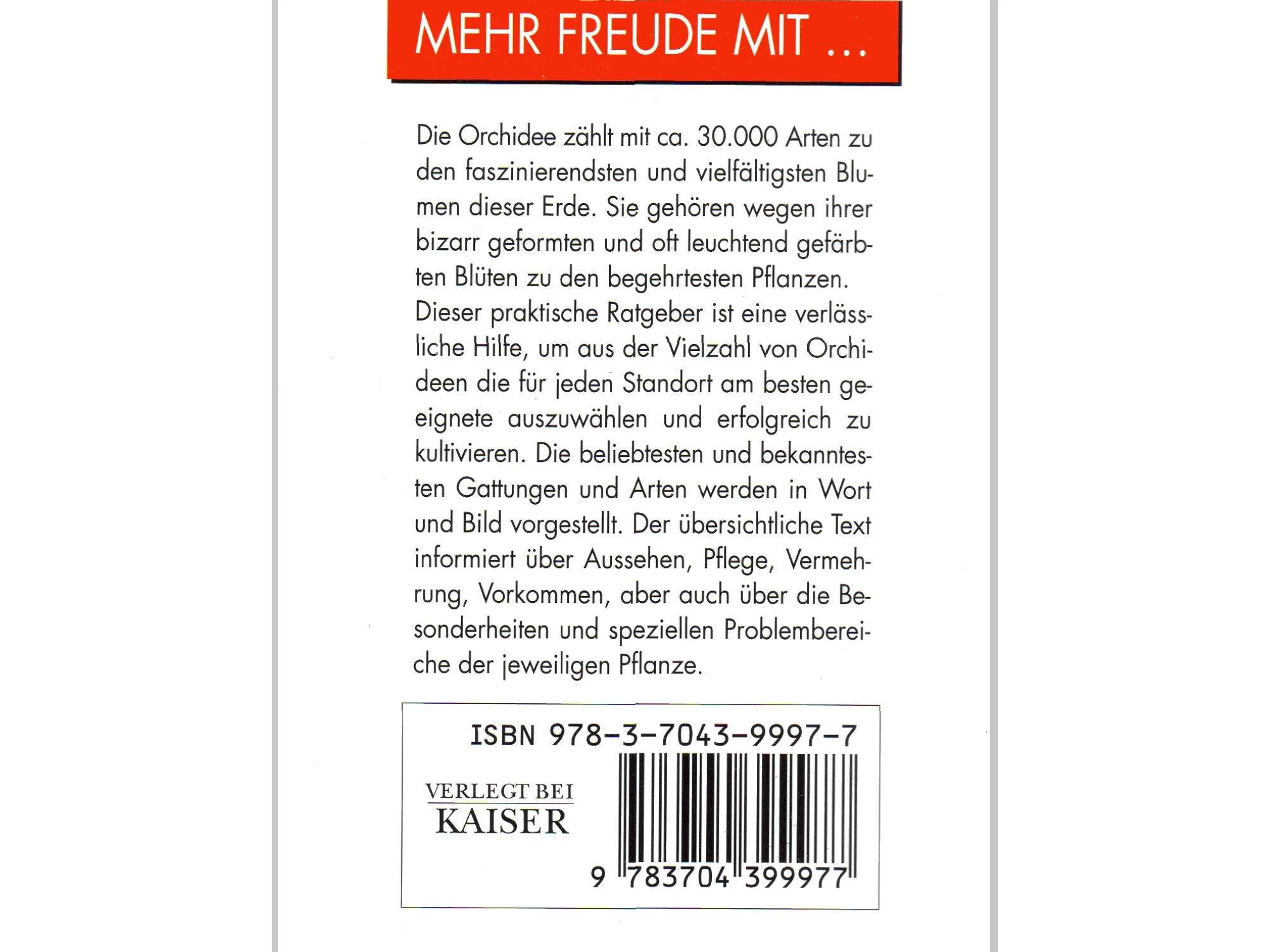 KAISER - Mehr Freude mit Orchideen - Image 2