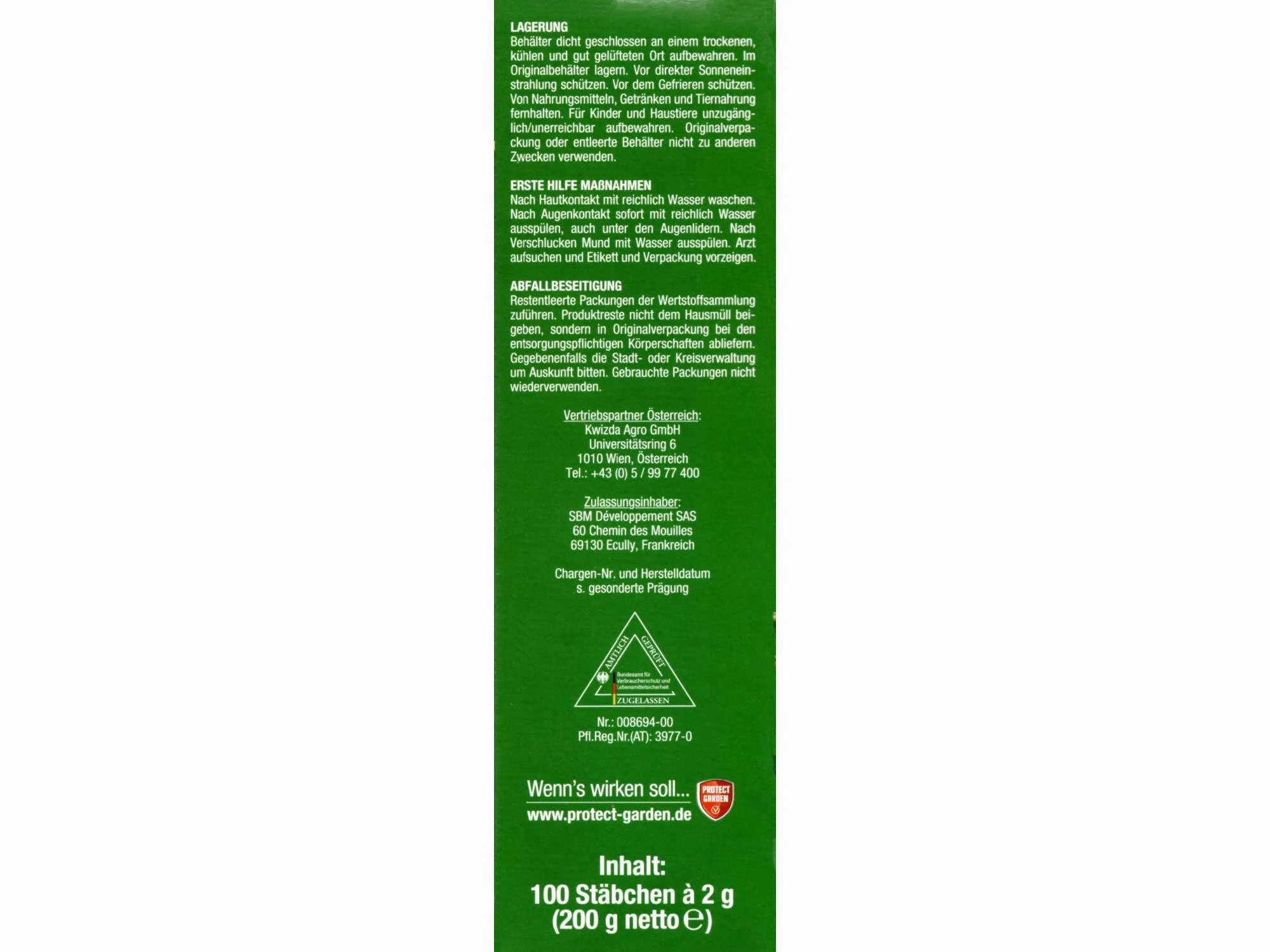 PROTECT GARDEN Lizetan® Plus Combistäbchen 100er Pack - Image 2
