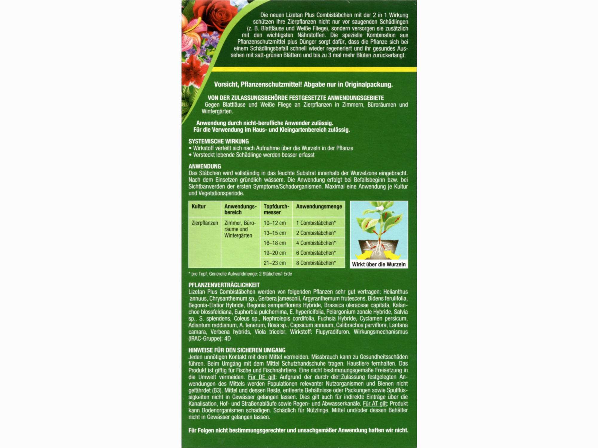 PROTECT GARDEN Lizetan® Plus Combistäbchen 100er Pack - Image 3