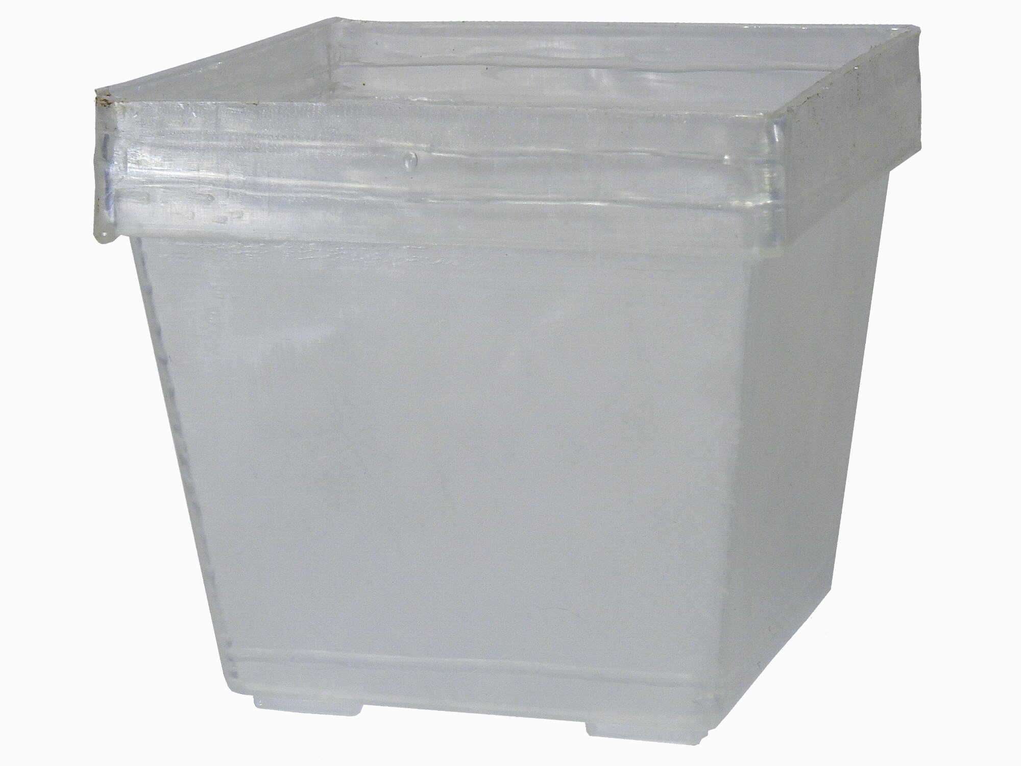 Rechtecktopf transparent 6cm - Image 3