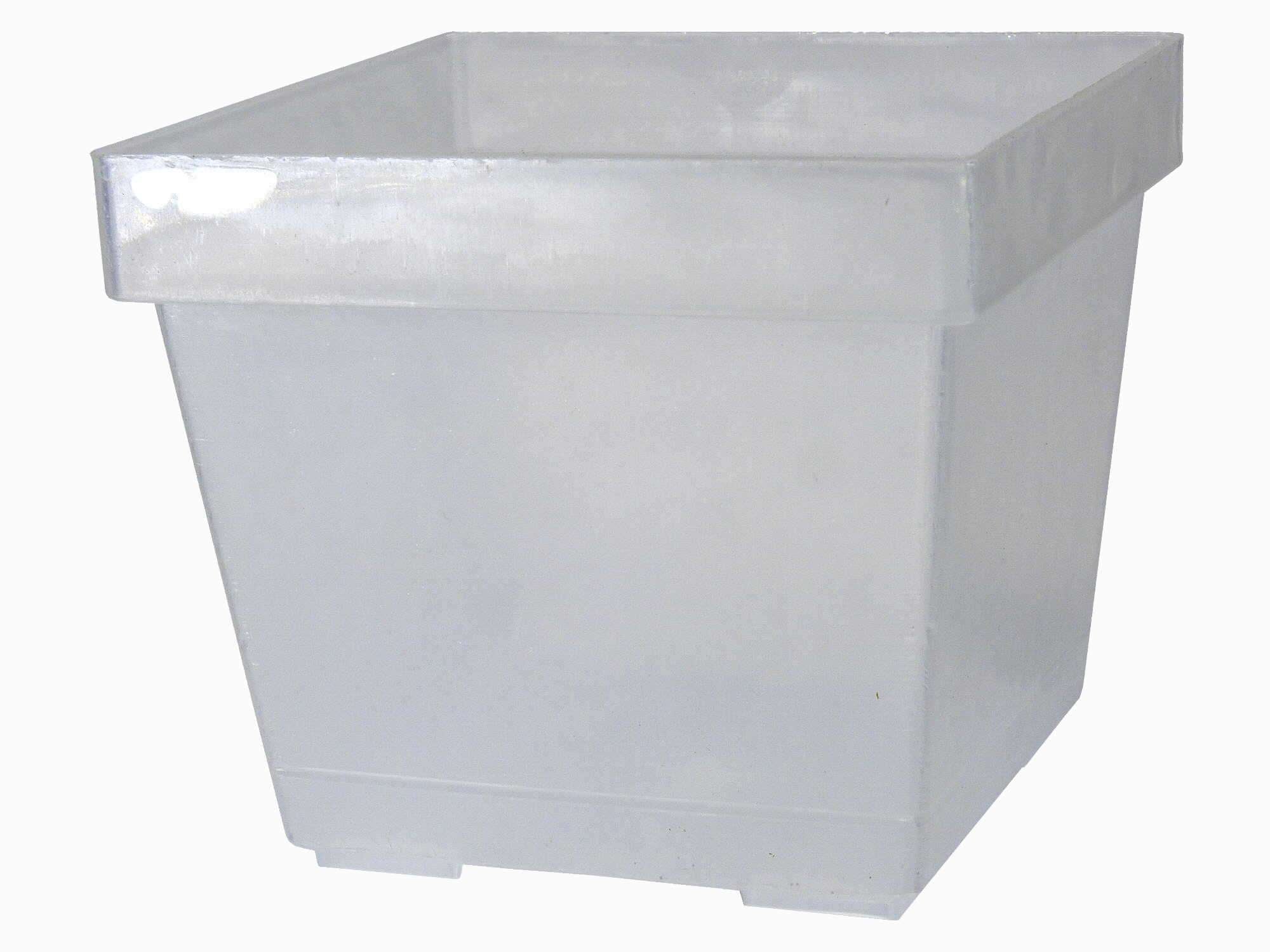 Rechtecktopf transparent 7cm - Image 3