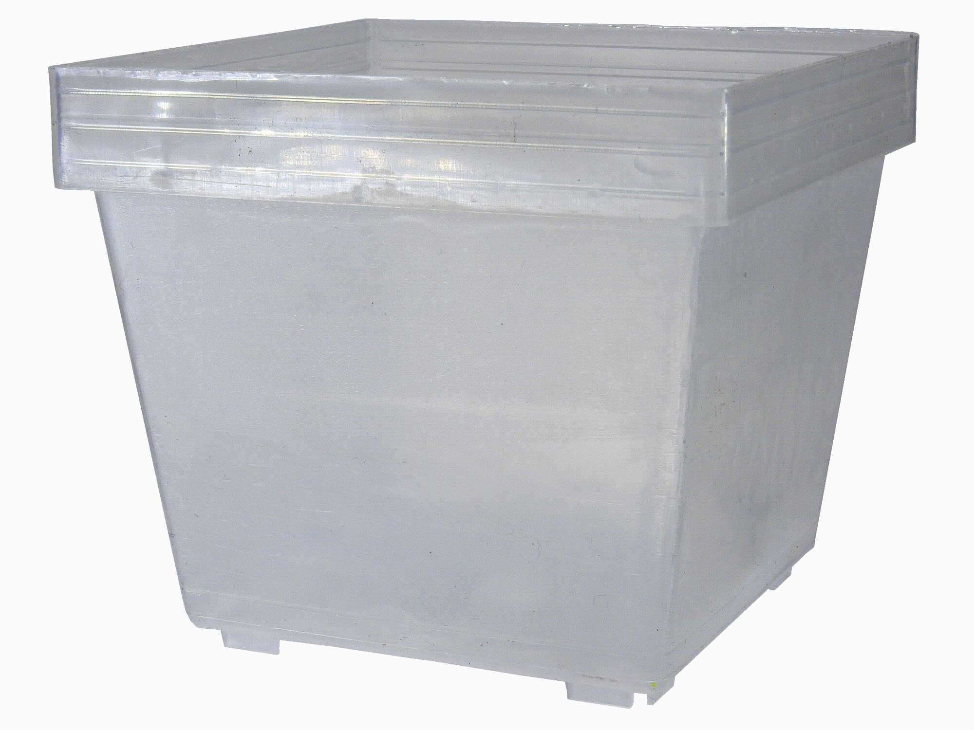 Rechtecktopf transparent 8cm - Image 3