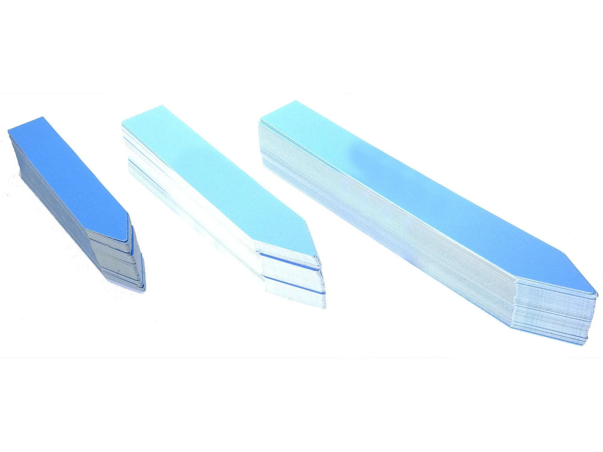 Stecketiketten blau, 80mm